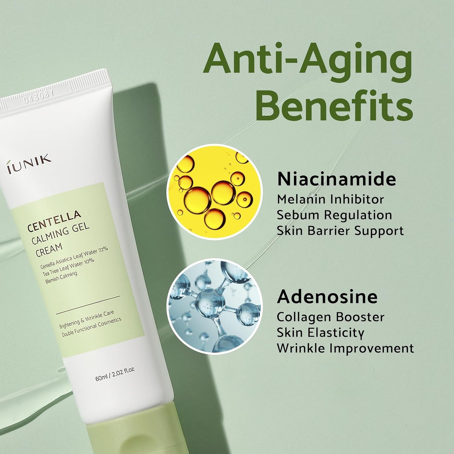 iUNIK Centella Calming Gel Cream