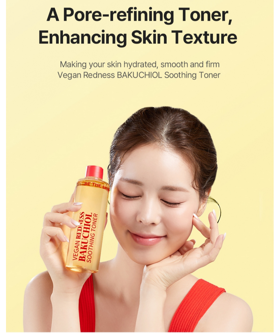 Be The Skin Vegan Redness Bakuchiol Soothing Toner