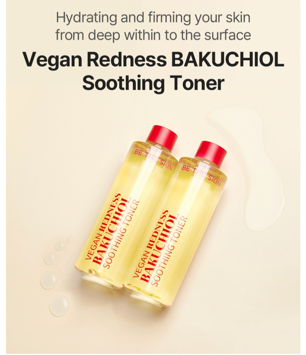Be The Skin Vegan Redness Bakuchiol Soothing Toner