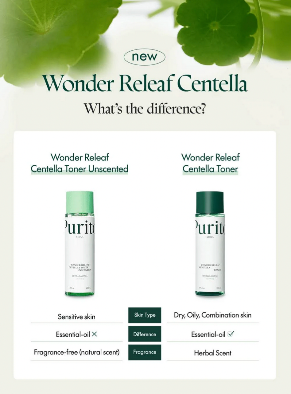 Purito Wonder Releaf Centella Toner Unscented