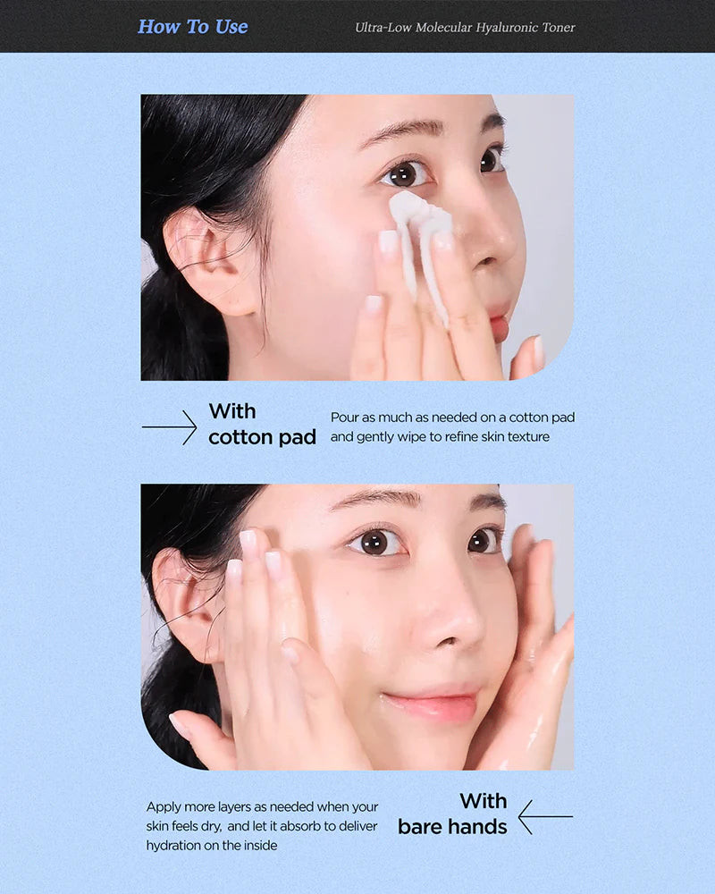 ISNTREE Ultra-Low Molecular Hyaluronic Acid Toner