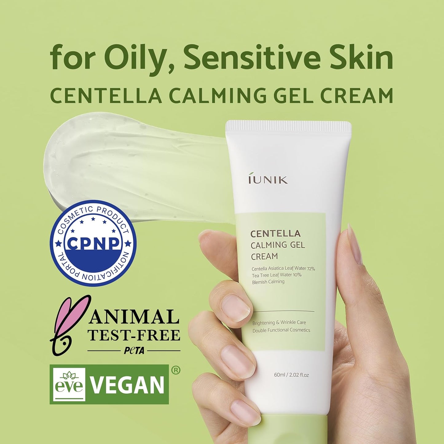 iUNIK Centella Calming Gel Cream