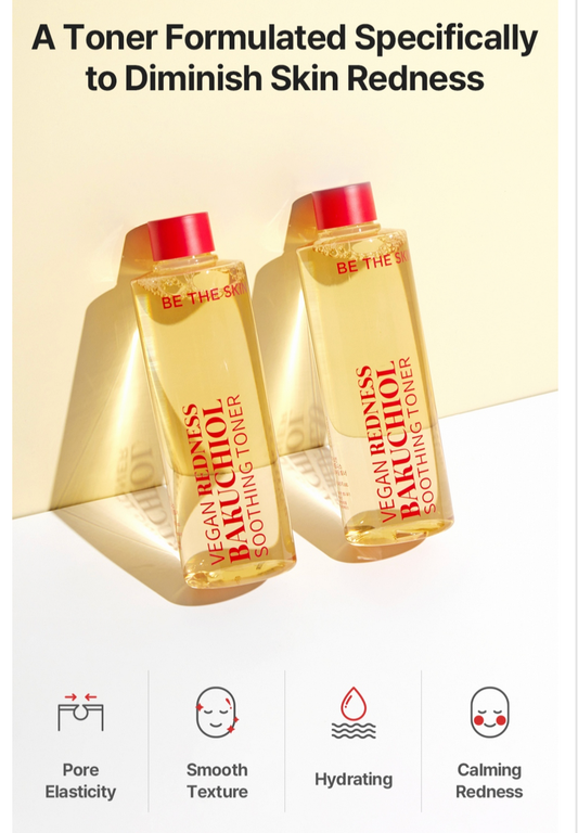 Be The Skin Vegan Redness Bakuchiol Soothing Toner