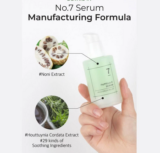 Numbuzin No.7 Mild Green Soothing Serum
