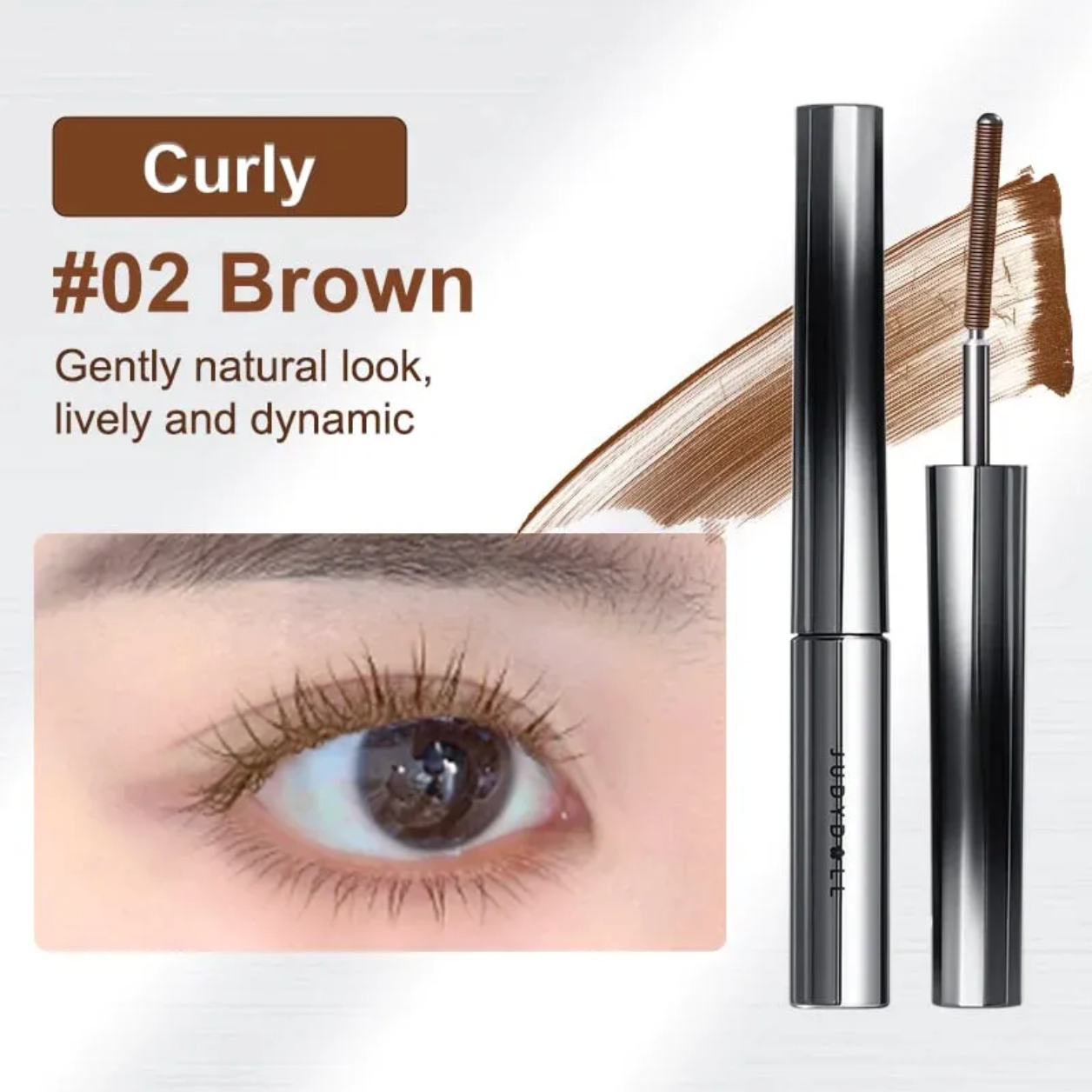 JUDYDOLL 3D Curling Eyelash Iron Mascara
