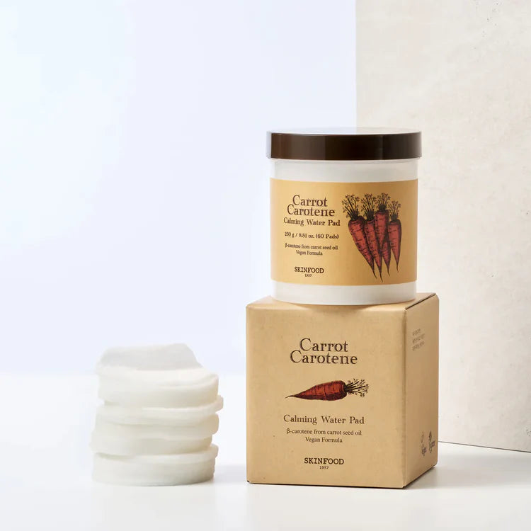 Skinfood Carrot Carotene Calming Water Toner Pad