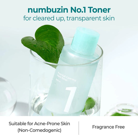Numbuzin No.1 Pure-Full Calming Herb Toner