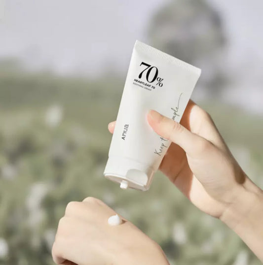 Anua Heartleaf 70% Soothing Cream  *DMG PACKAGE