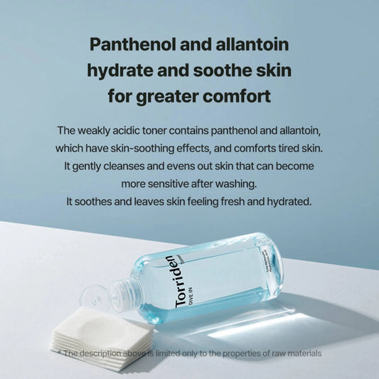 Torriden Dive-In Low Molecular Hyaluronic Acid Toner