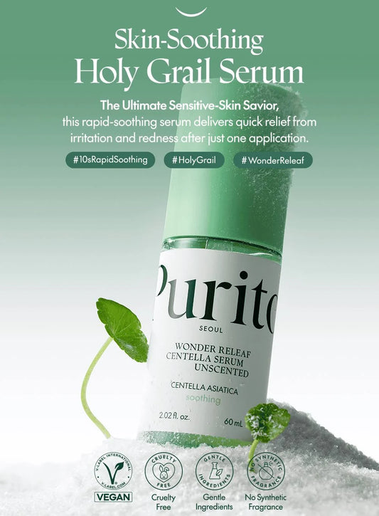 Purito Wonder Releaf Centella Serum Unscented
